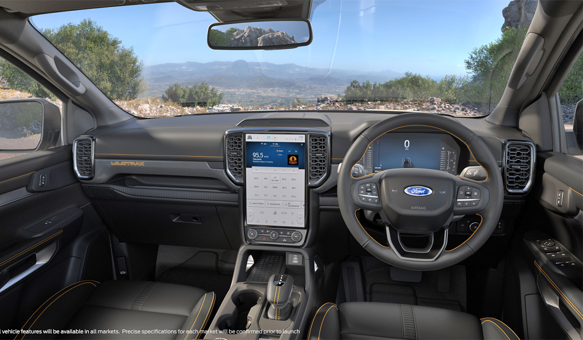 С лицом легендарного F-150: дебютировал пикап Ford Ranger 2022 нового поколения